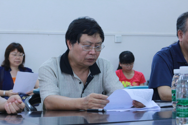 温强副校长参加K云体育官方入口领导班子述职会