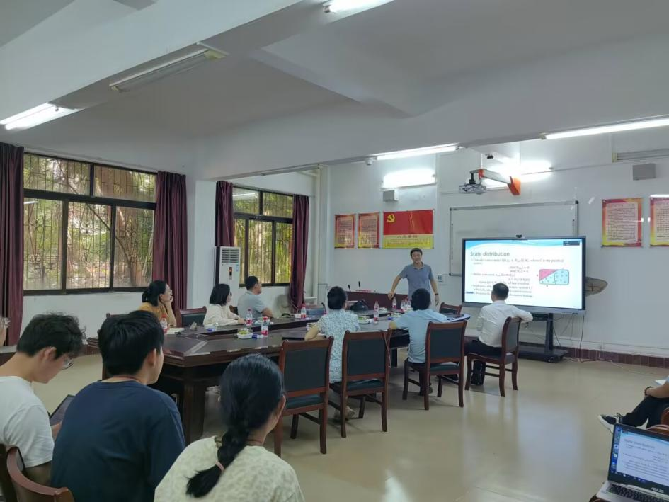 清华大学交叉信息研究院马雄峰教授到顶级在线体育平台作学术报告