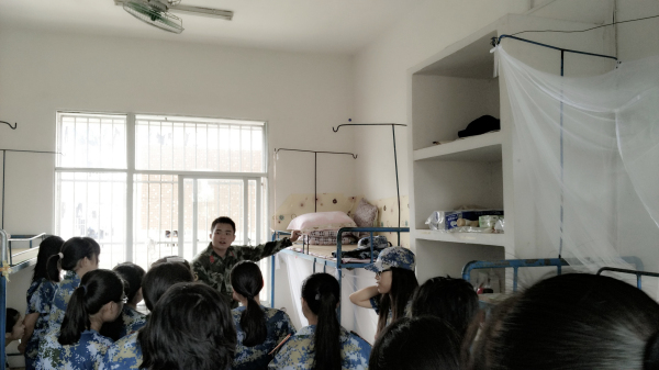 训练勤勤恳恳 生活井井有条